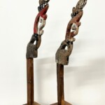 Indonesian Bull Racing Decorative Art Objects