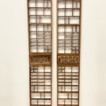 Modern Organic Geometric Wall Panels Art