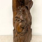 Vintage Balinese Goddess Dewi Ratih Wood Carving
