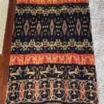 Vintage Handwoven Sumba Ikat Textile back