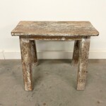 Rustic Primitive Stool Small Bench