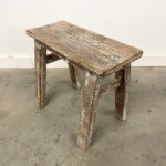 Rustic Primitive Stool Small Bench