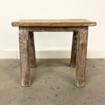 Rustic Primitive Stool Small Bench