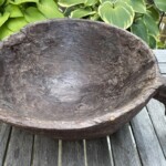 Vintage Hand Carved Mentawai Tribal Wood Bowl