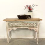 Vintage Hand Carved Mentawai Tribal Wood Bowl