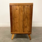 Mid-Century Modern Side Table 3 Drawers