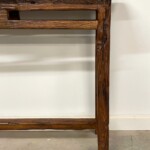 Rustic Reclaimed Teak Console Table