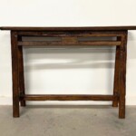 Rustic Reclaimed Teak Console Table