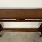 Rustic Reclaimed Teak Console Table