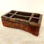 Old Betel Nut Box Spice Wood Tray
