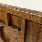 Old Hand Hewn Teak Wood Spice Tray