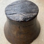 Vintage Solid Teak Wood Bowl