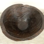 Vintage Solid Teak Wood Bowl