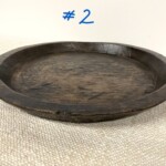 Vintage Teak Wood Plates from Java