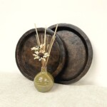 Vintage Teak Wood Plates from Java