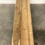 Carved Panel Mosaic Reclaimed Teak Bench