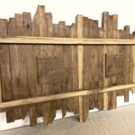 Antique Carved Panels Freeform Wall Art