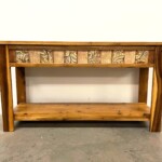 Rustic Farm House Country Style Console Table