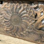 Old Carved Architectural Panel 353