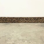 Long Old Carved Architectural Panel