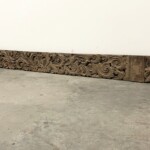Long Old Carved Architectural Panel