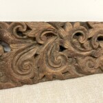 Long Old Carved Architectural Panel 369