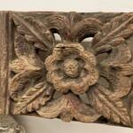 Long Old Carved Architectural Panel 369