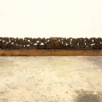 Old Carved Architectural Teak Beam